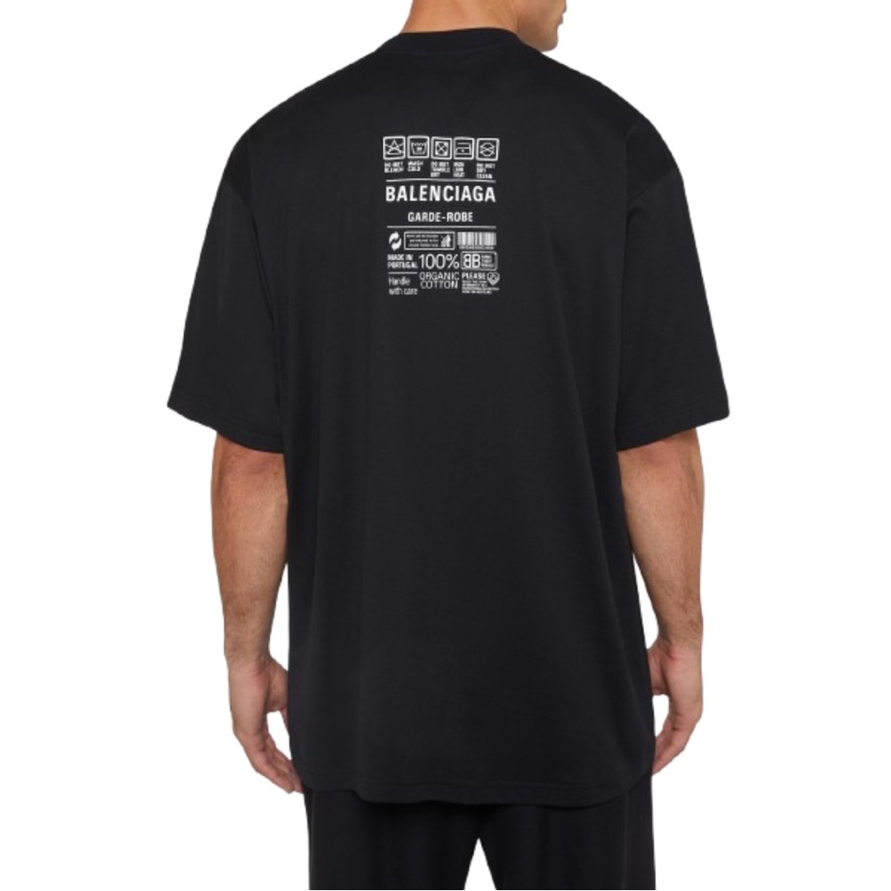 Balenciaga Care Label T-Shirt - Unisex - Size S